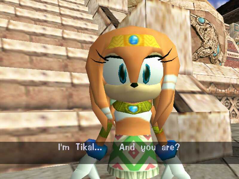 captura de tela de sonic adventure